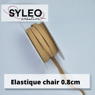Thin flesh-colored elastic