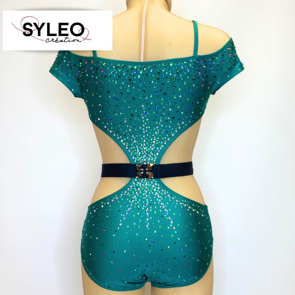 Tenue Pole dance / GR-body vert