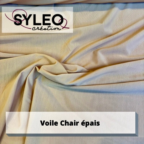Stretch-Fleisch-Mesh-Voile-Stoff