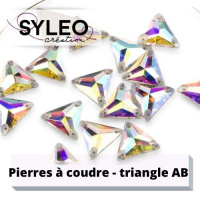 pierre a coudre cristal ab triangle 899257202