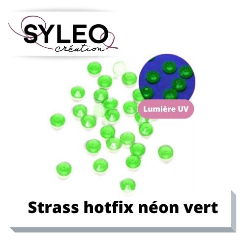 SYLEO Hotfix-Strasssteine ​​Kristallfarbe AB: Größe SS20 - 480 Strasssteine