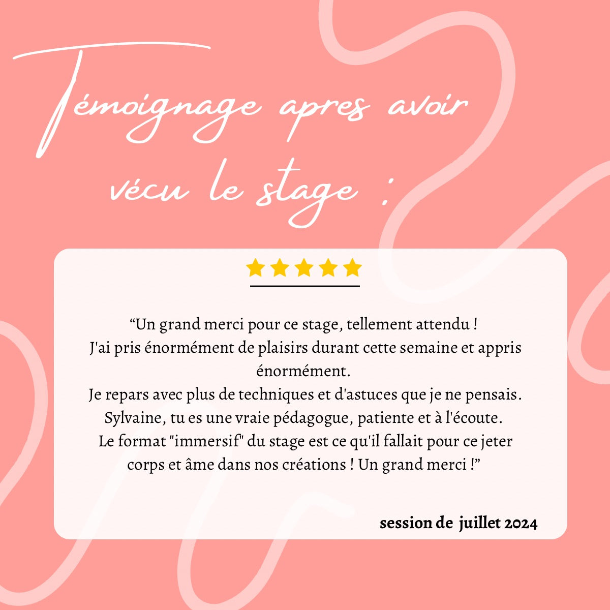 Stage de couture « Apprends à coudre ton justaucorps »  - 35 h en présentiel