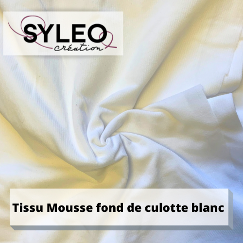 Tissu mousse fond de culotte