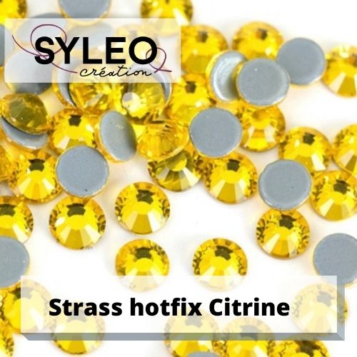 SYLEO Hotfix-Strasssteine ​​Kristallfarbe AB: Größe SS20 - 480 Strasssteine