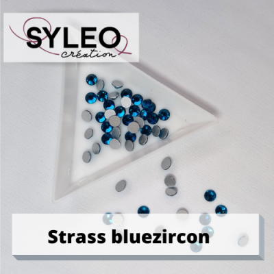 SYLEO non hotfix rhinestones bluezircon color: Size ss20 - 480 bluezircon rhinestones