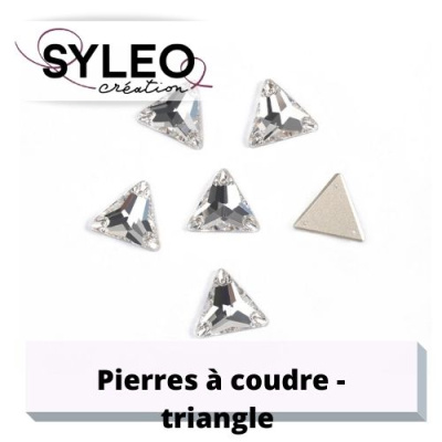 pierre a coudre cristal triangle